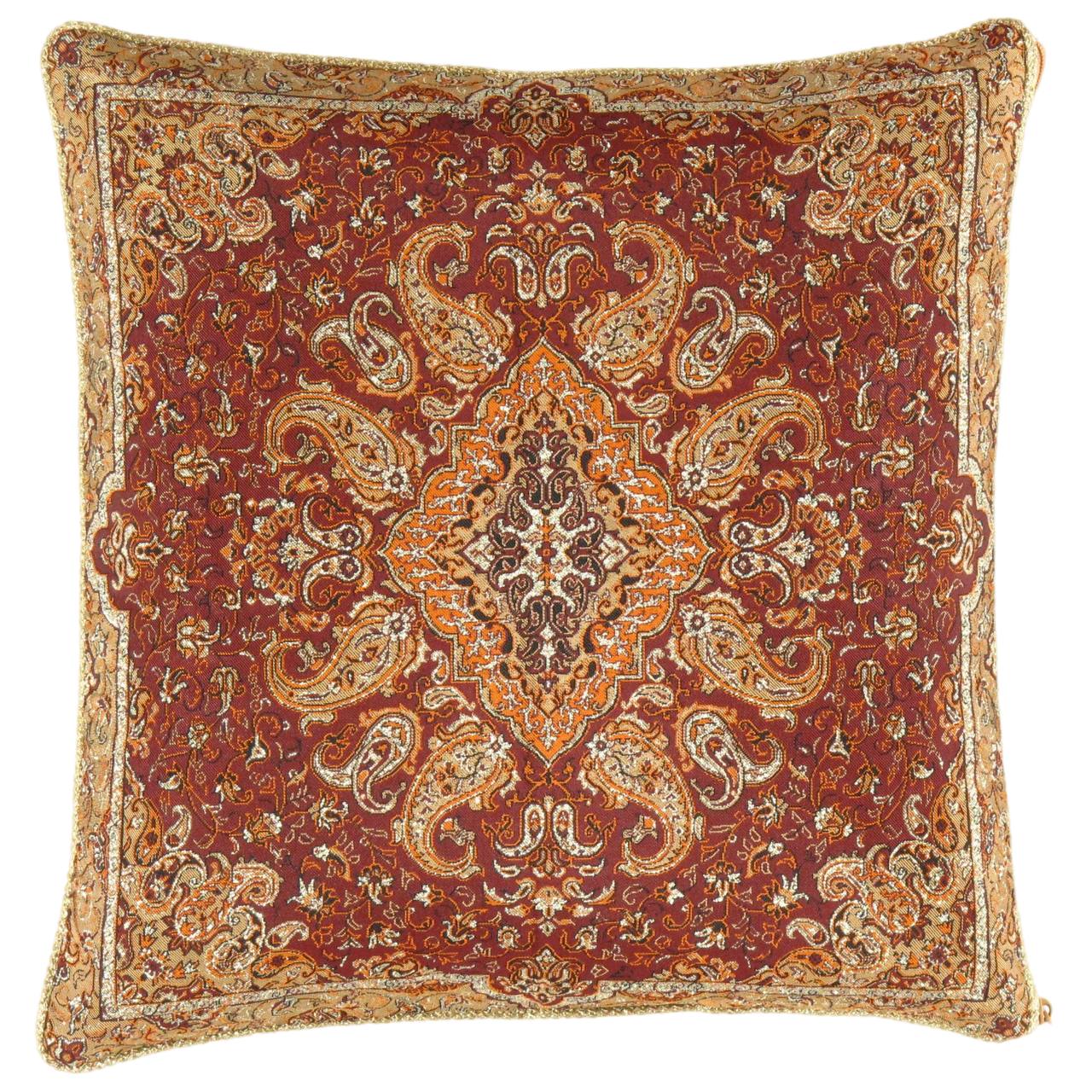 Red color Diamond Silk Termeh 20'' x 20''